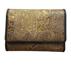 Fossil Relic Brown Paisley Wallet